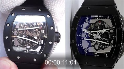 real vs fake richard mille|richard mille knock off.